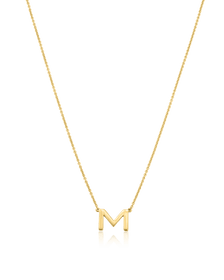 Ties of the Heart Initials Necklace [18K Gold Vermeil]