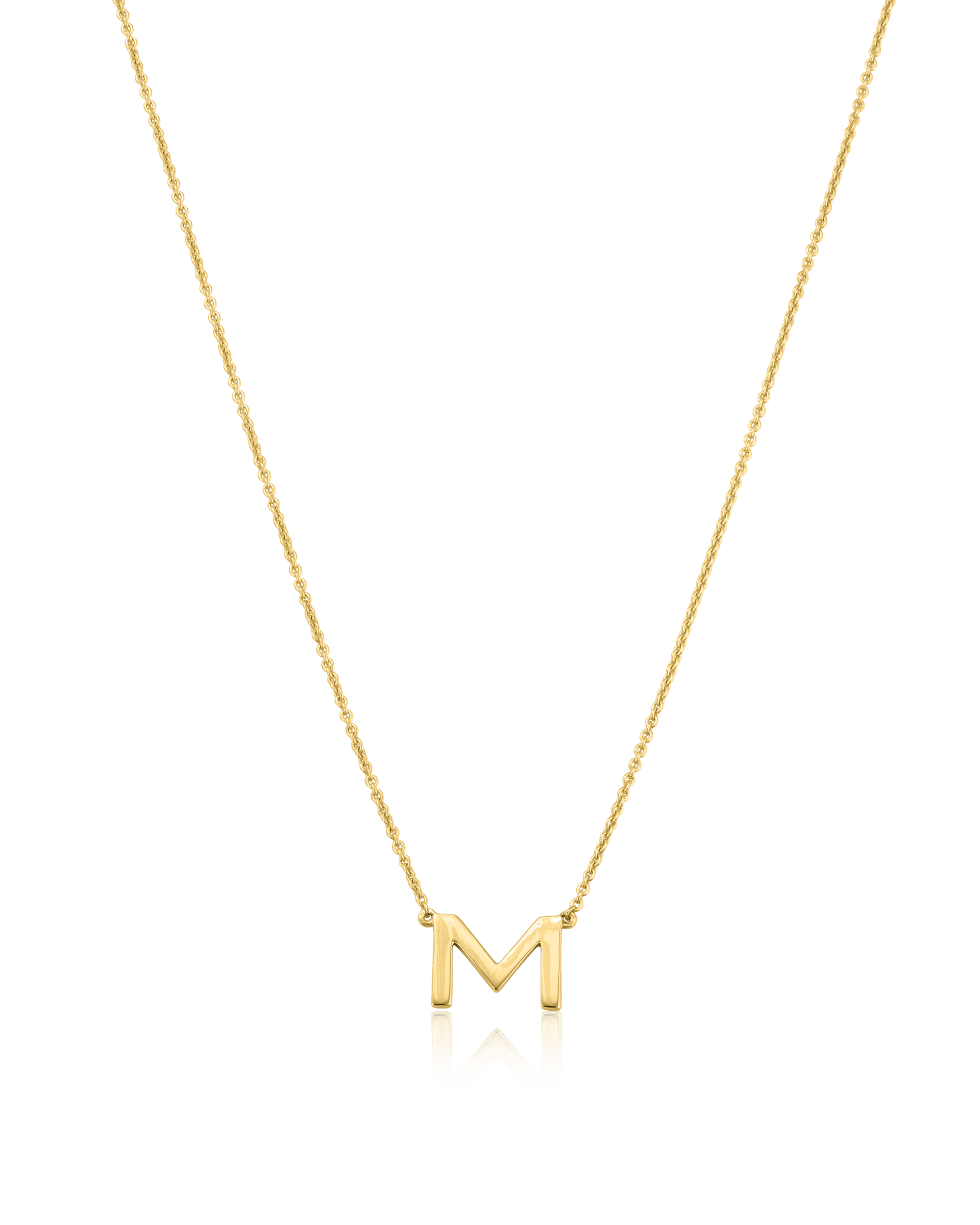 LOUIS VUITTON Me & Me Necklace, Letter V Gold Metal