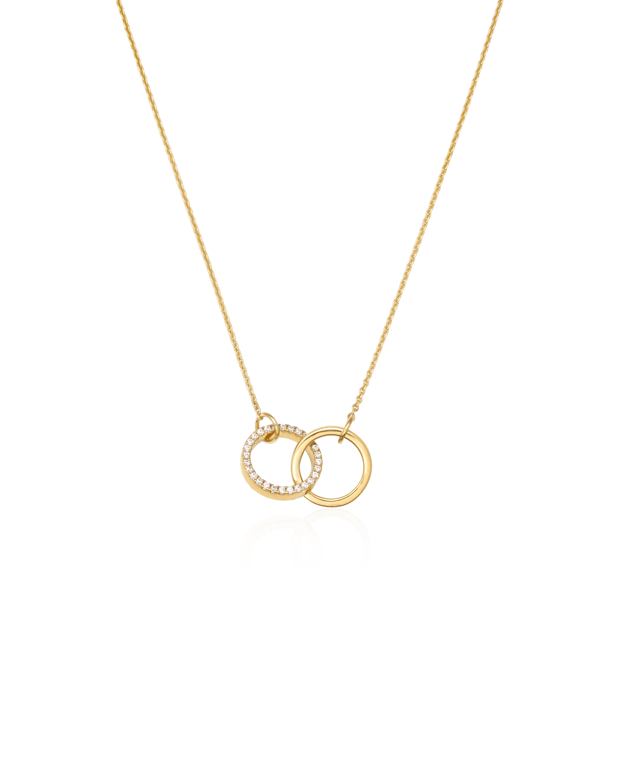 Interlocking Necklace - 925 Sterling Silver Necklaces magal-dev 