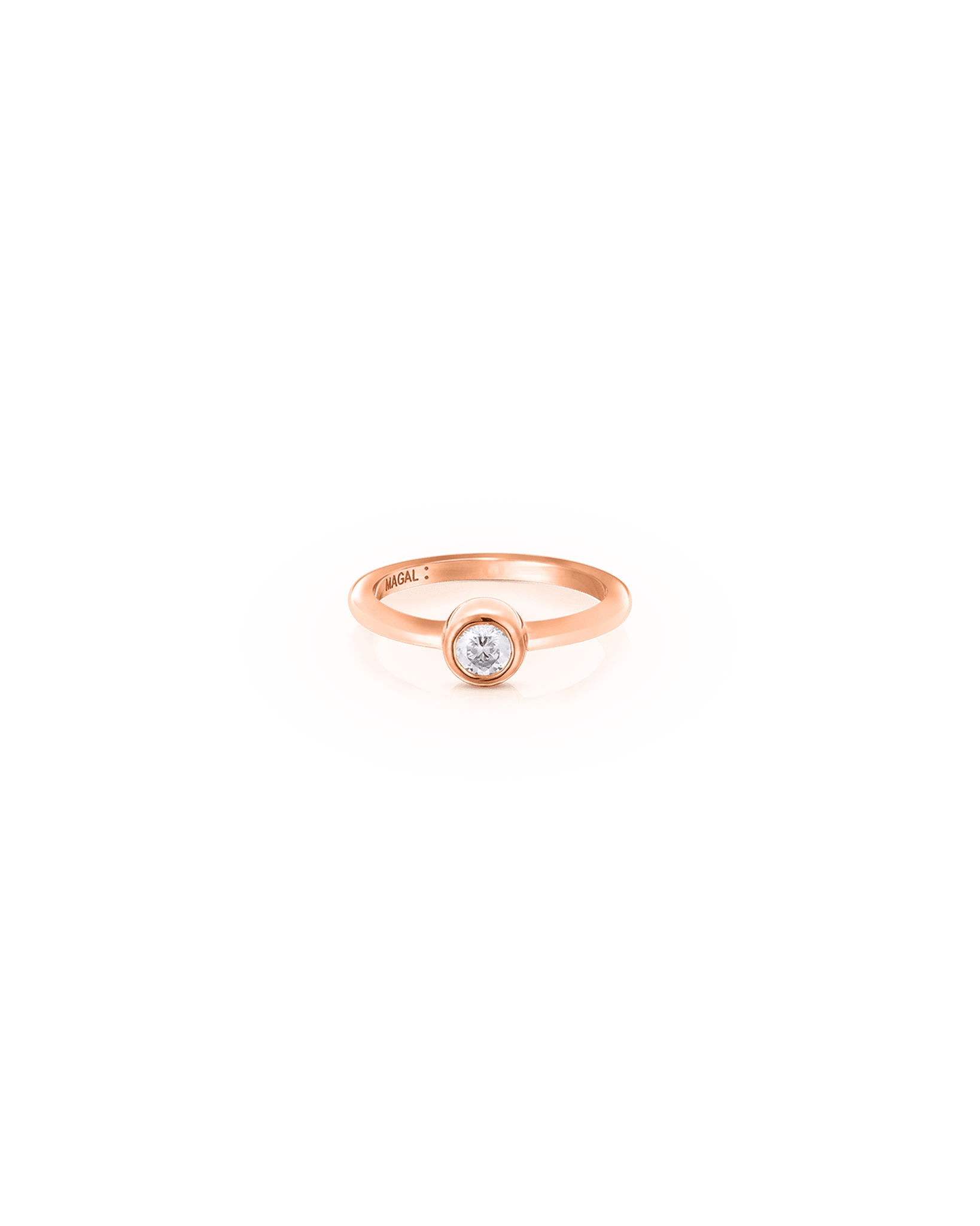 Ship Diamond Ring - 18K Gold Vermeil Rings magal-dev 