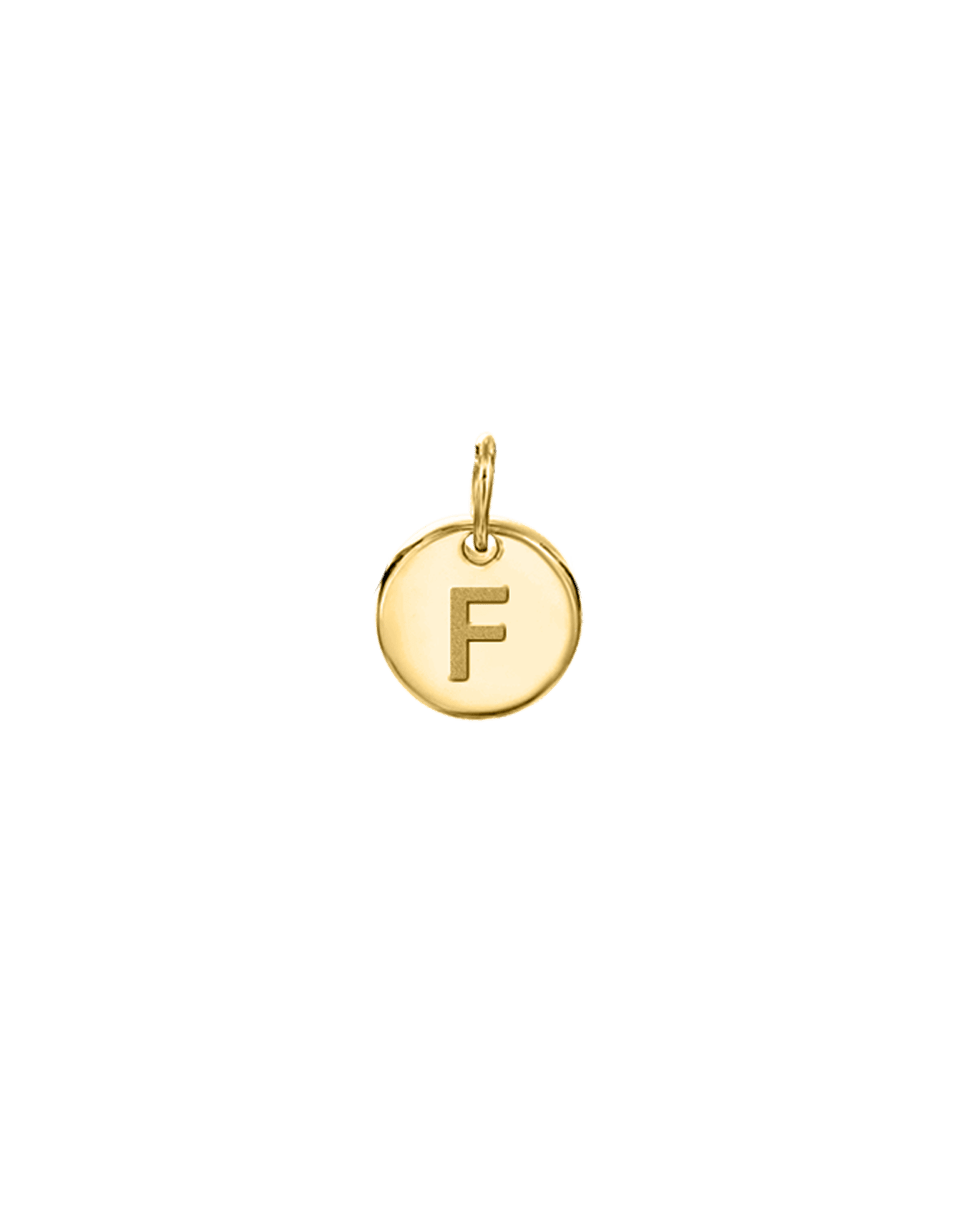 Tiny Initial Charm - 18K Gold Vermeil Charm magal-dev 