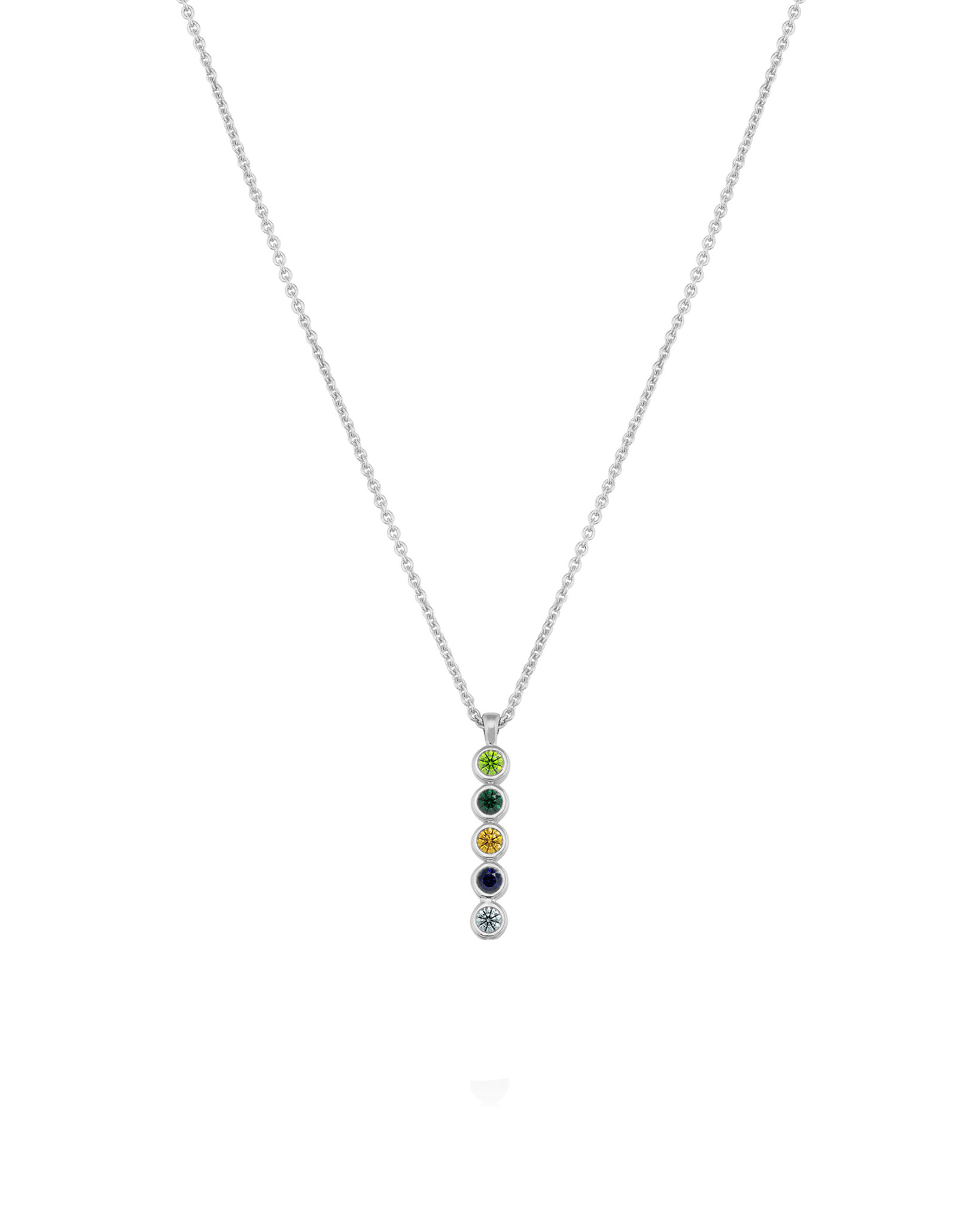 Birthstone Bar Chain Necklace