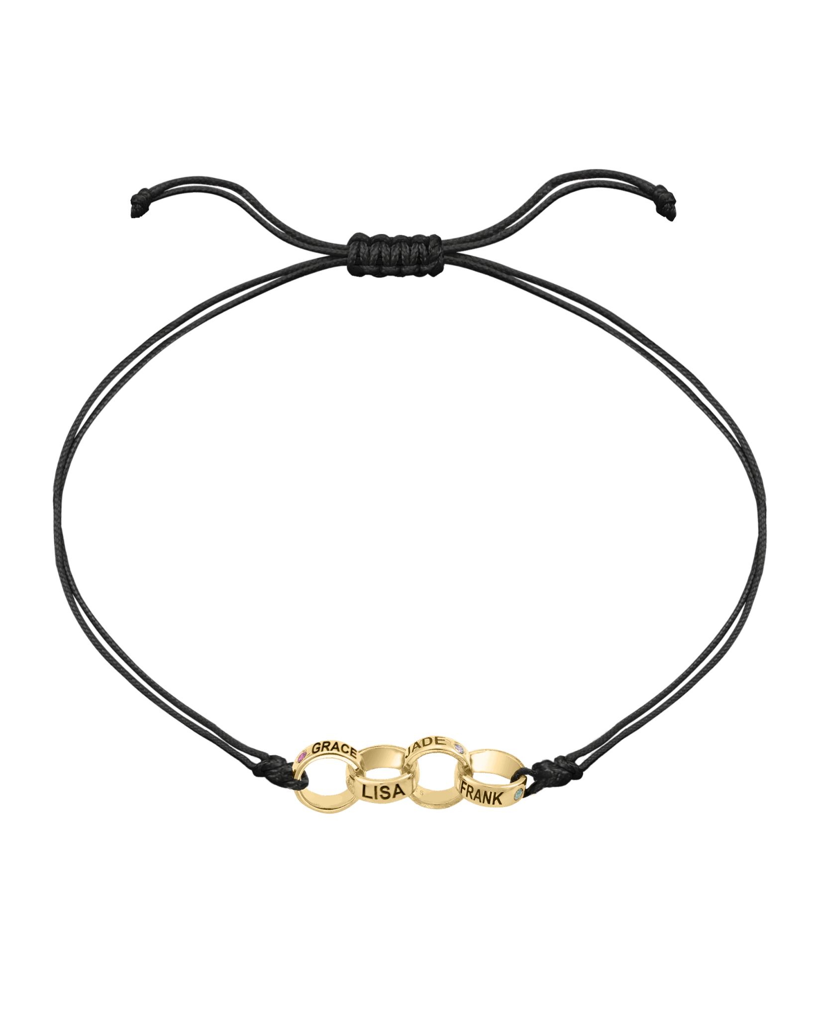 Engravable Links of Love - 18K Gold Vermeil Bracelets magal-dev 