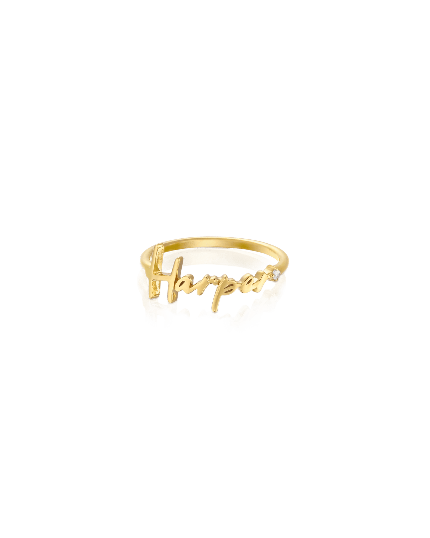 Harper Signature Ring - 18K Gold Vermeil Rings magal-dev US 4 