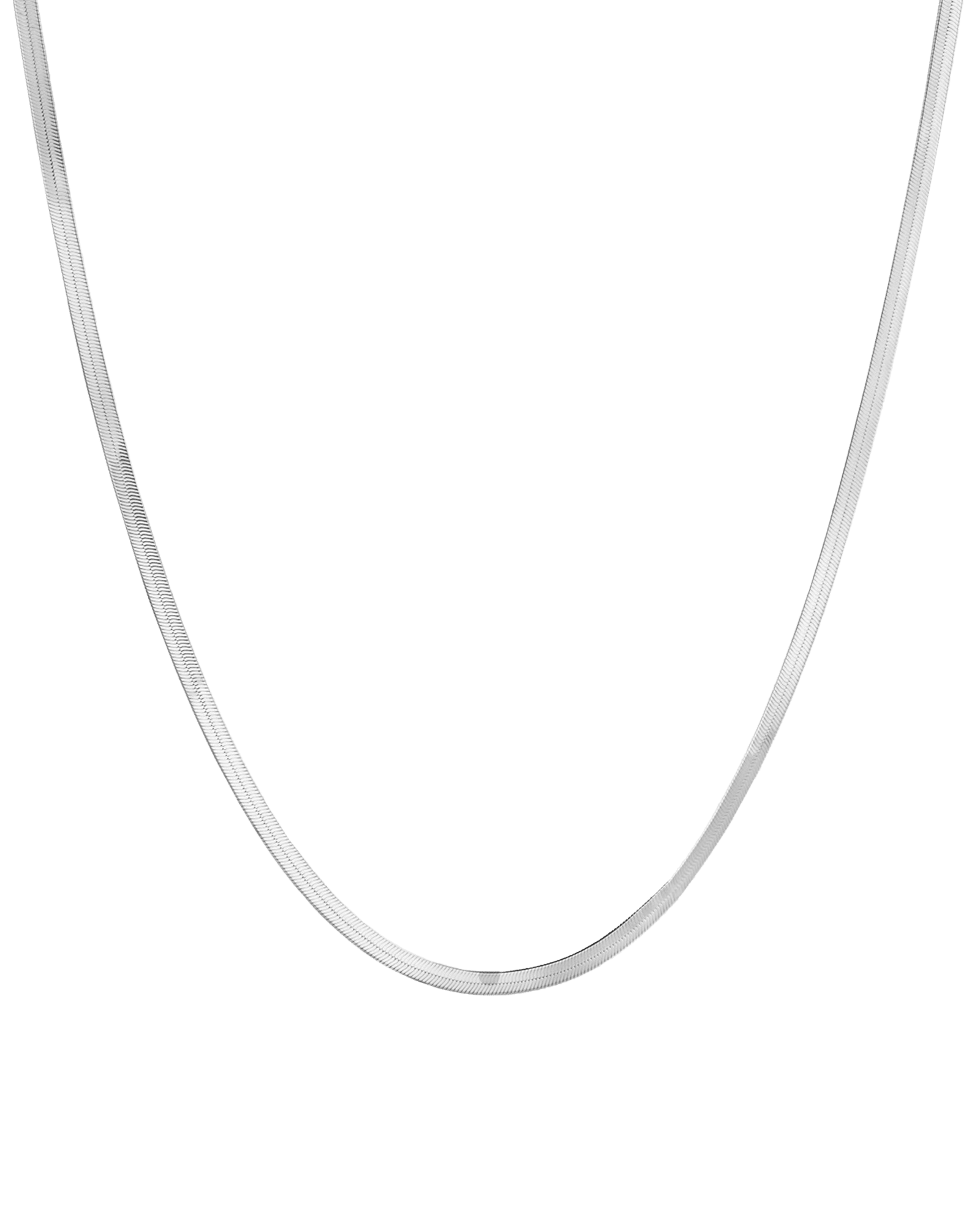 Herringbone Chain Necklace - 925 Sterling Silver Chains magal-dev 