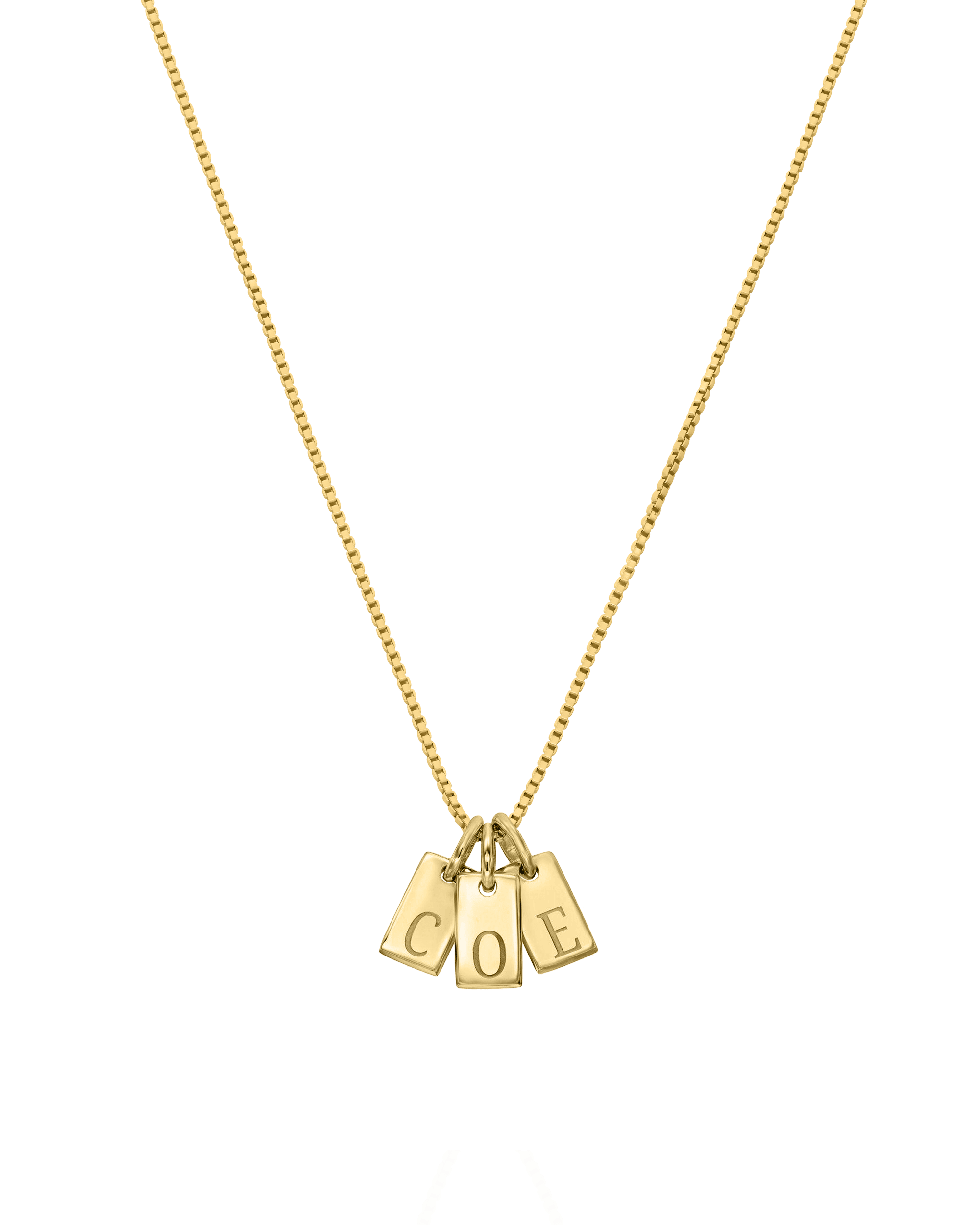 Initial Necklace - Gold Vermeil