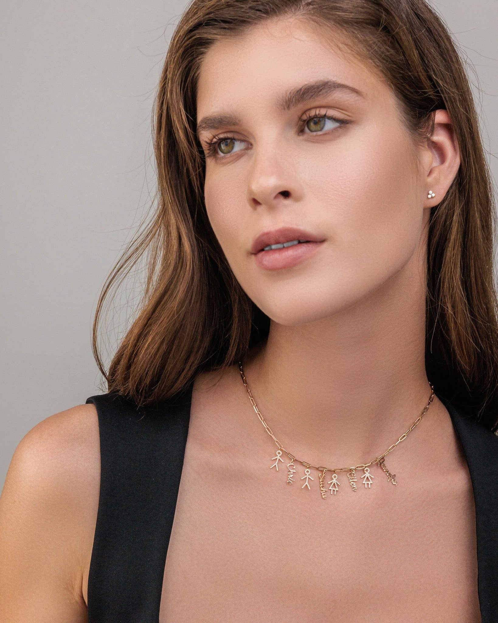 Kith & Kin Necklace - 18K Rose Vermeil Necklaces Gold Vermeil 