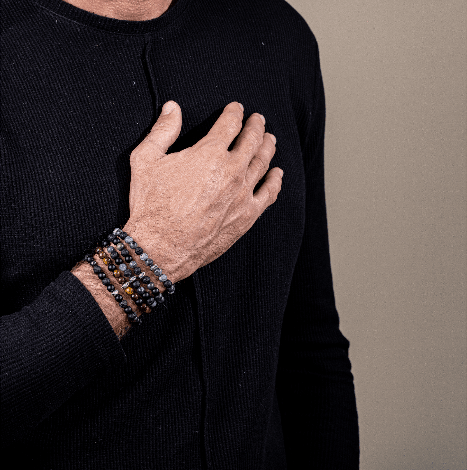 Men's Apollo Beaded Bracelet – John Atencio