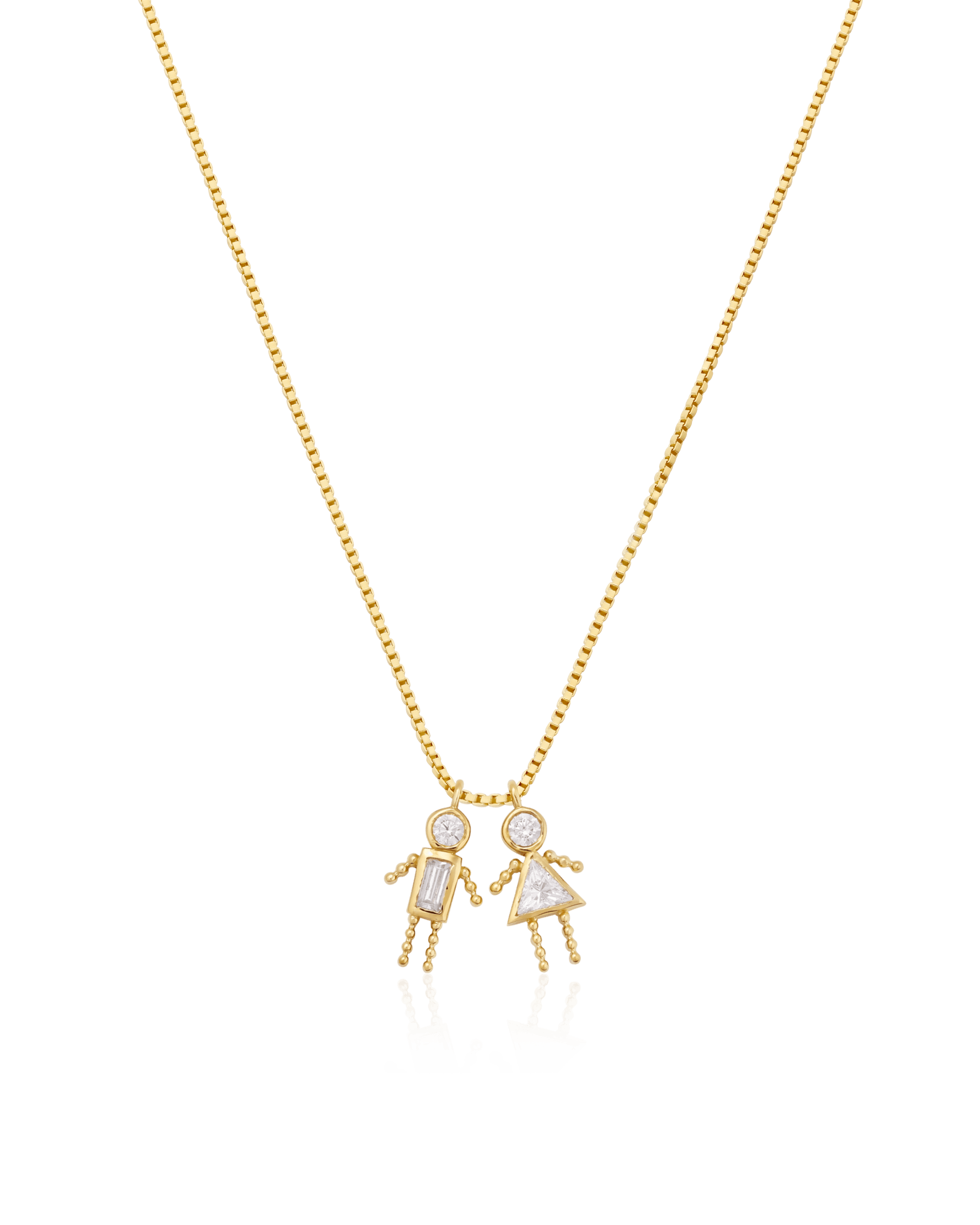 Mini Me Necklace - 18K Gold Vermeil Necklaces magal-dev 1 Small - 16" 
