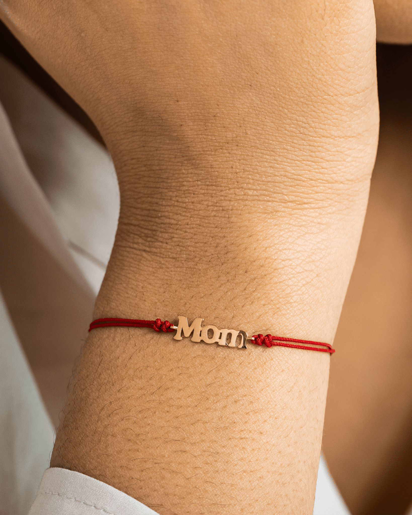 Mom String of Love - 14K Yellow Gold Bracelets magal-dev 