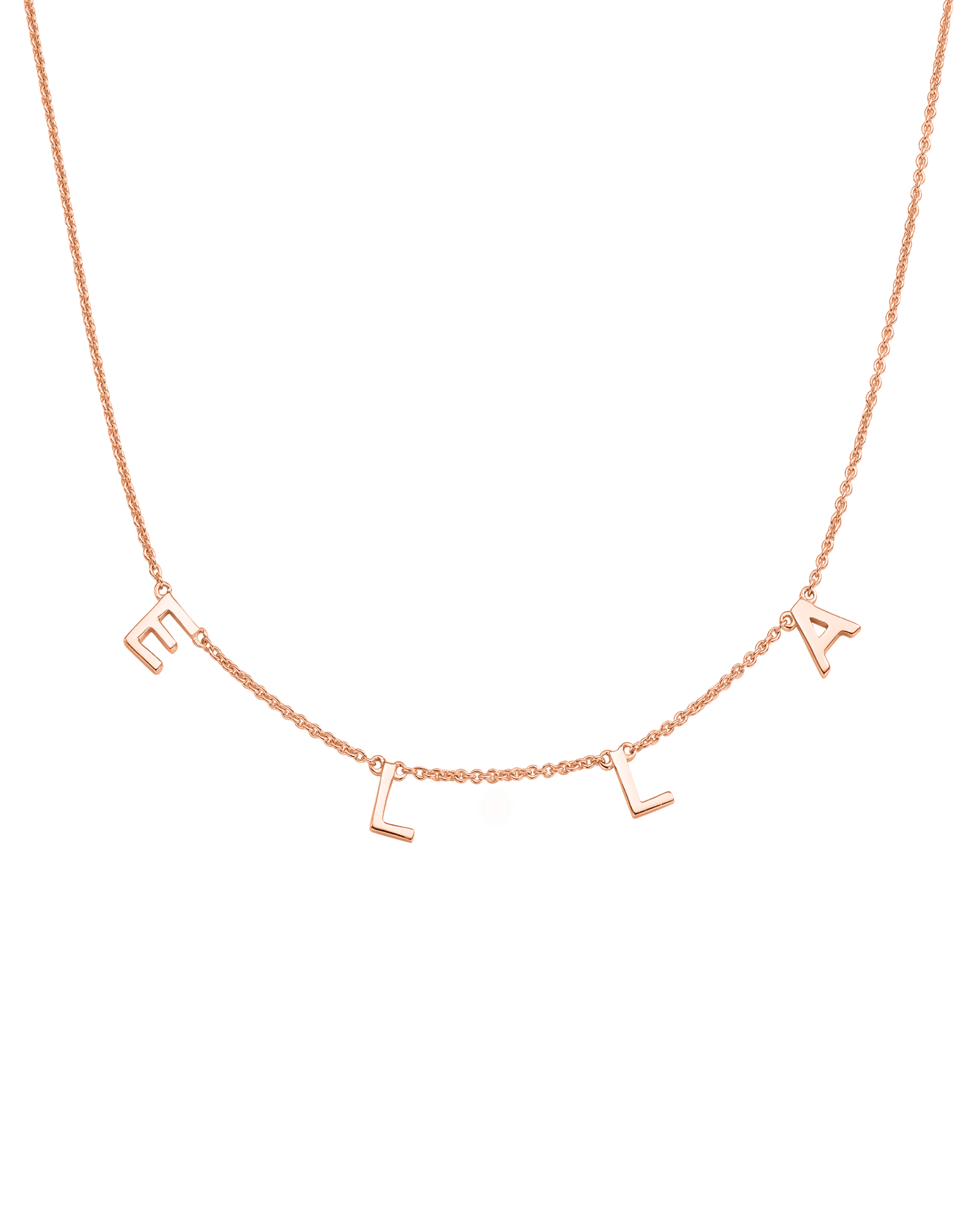 Name Necklace - 18K Gold Vermeil Necklaces magal-dev 
