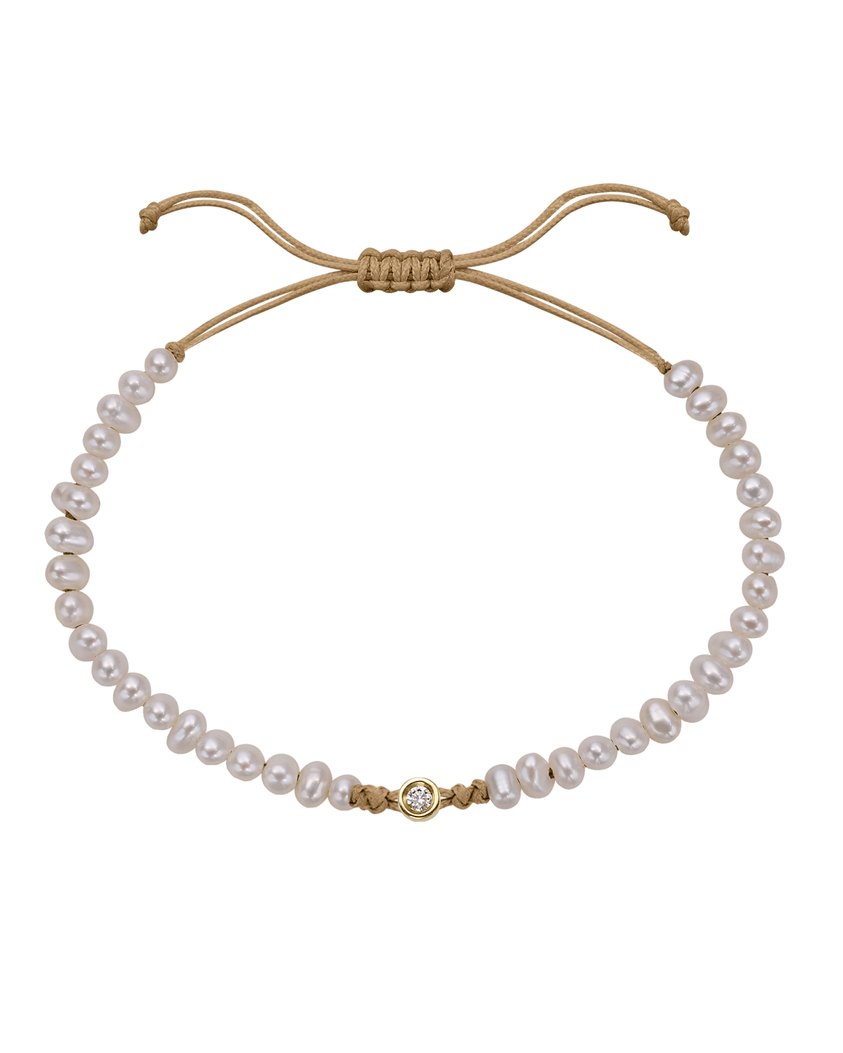 Natural Pearl String of Love Bracelet