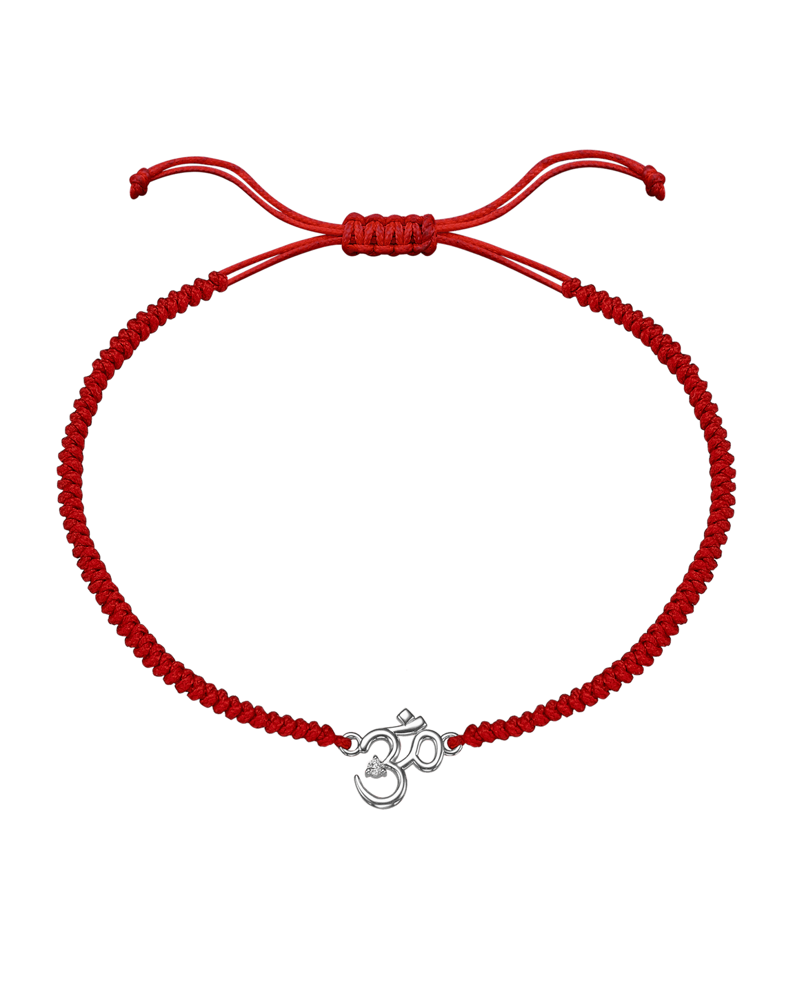 Om [RED] - 925 Sterling Silver Bracelets magal-dev 