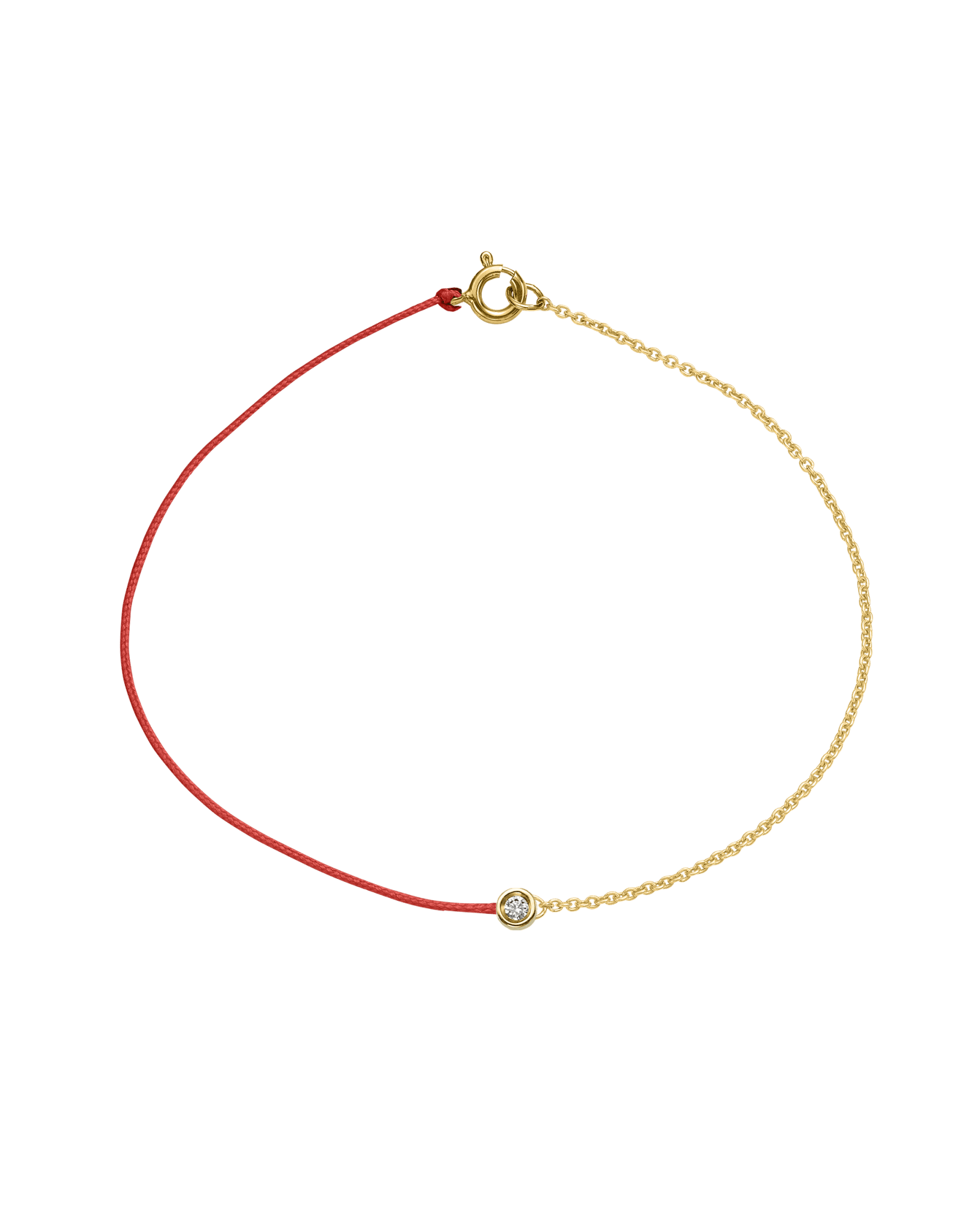 The Half Chain String of Love - 14K Yellow Gold
