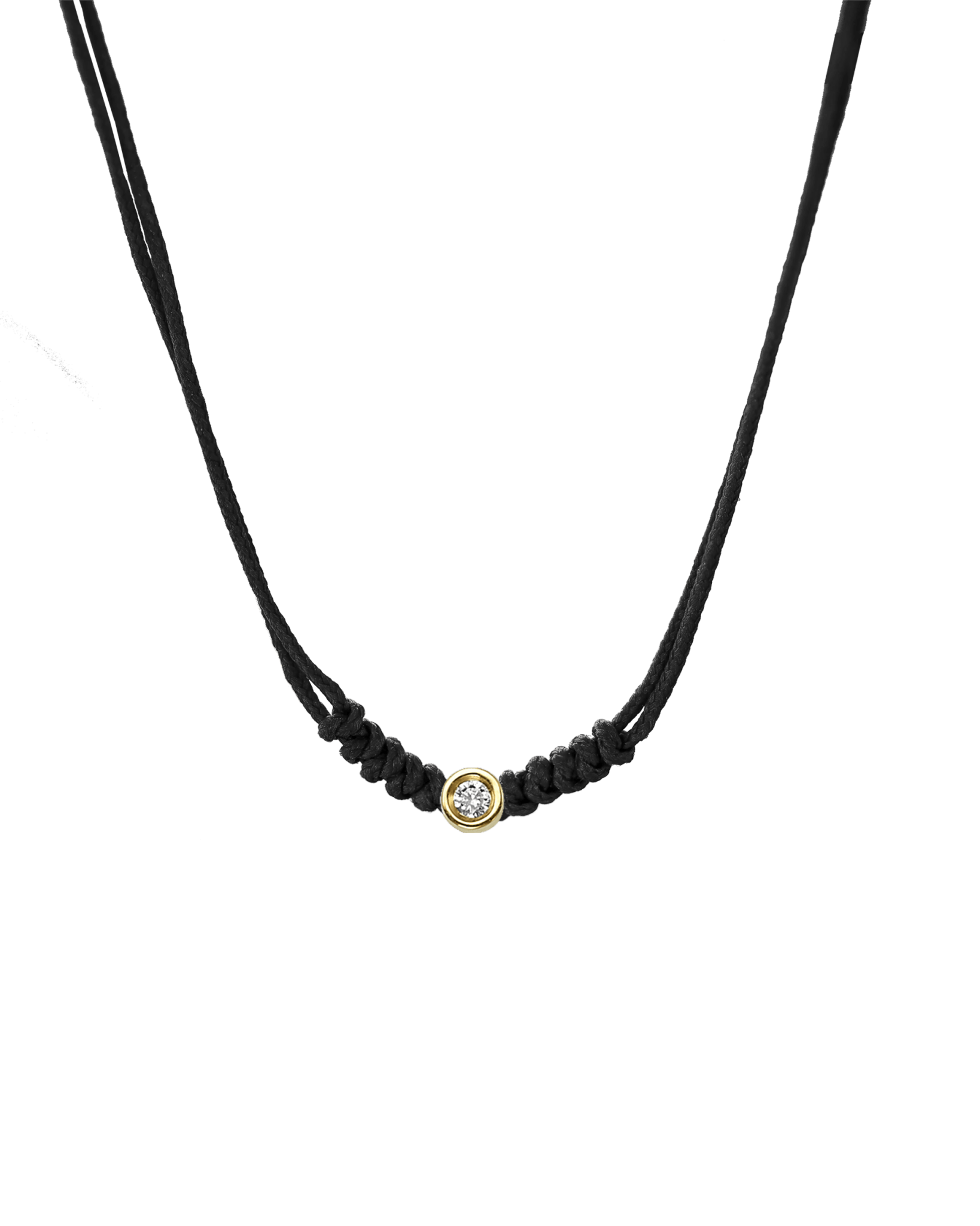 The Half Chain String of Love - 14K Yellow Gold