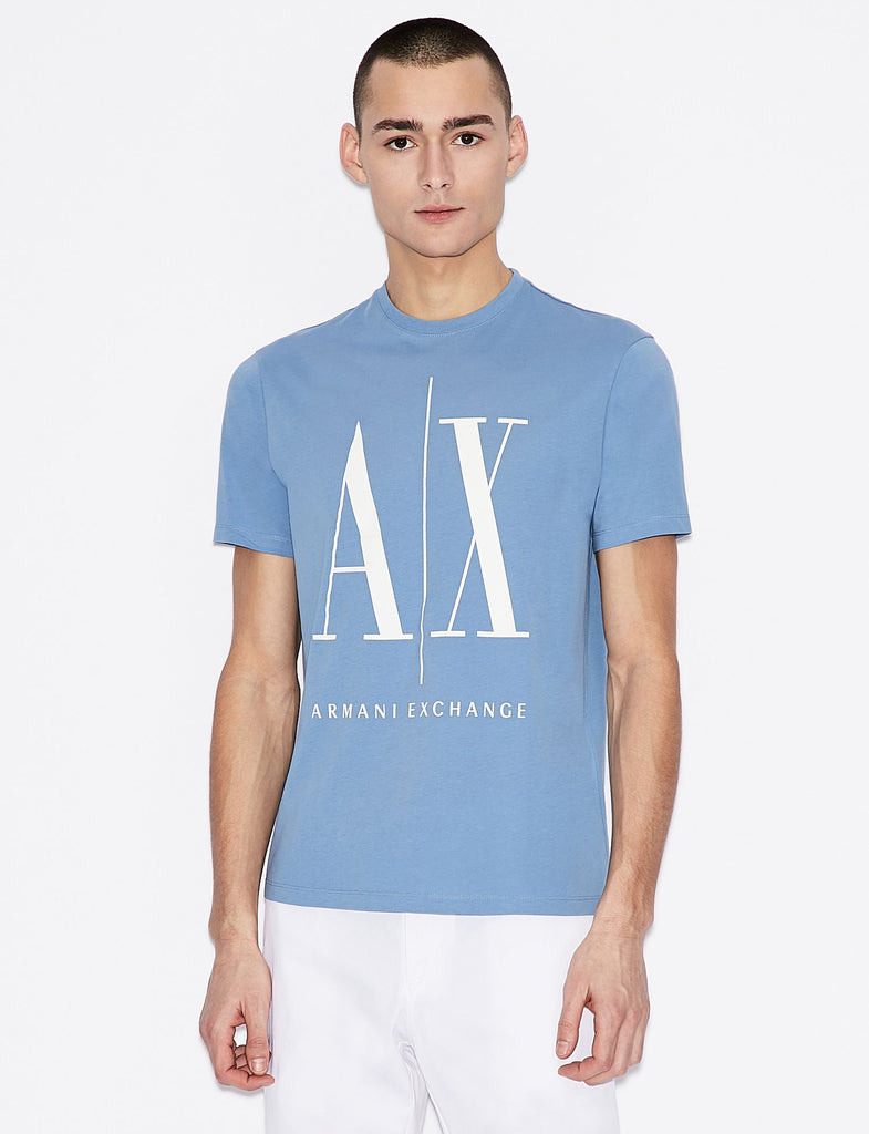 blue armani exchange shirt