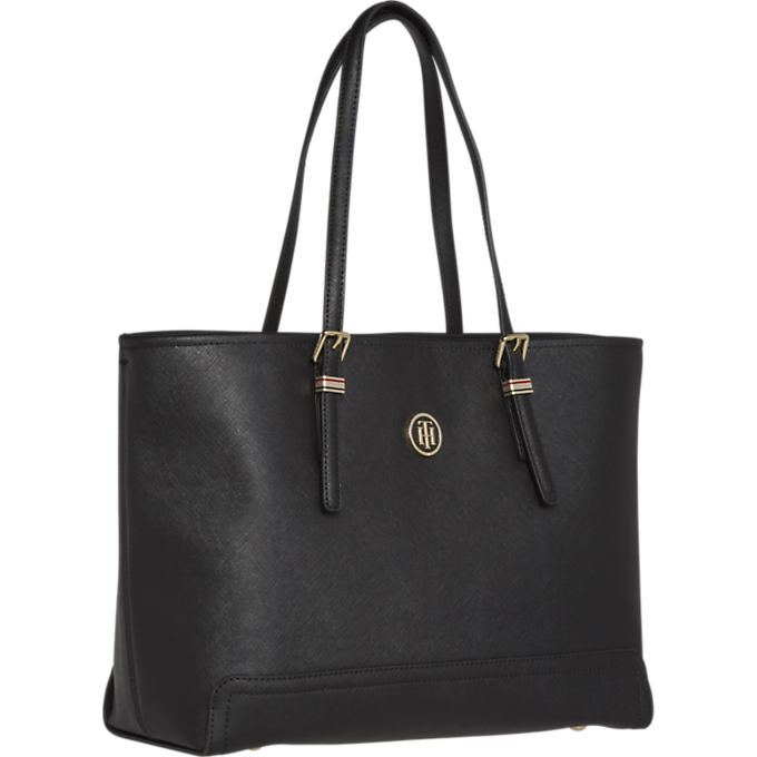 tommy hilfiger tote black