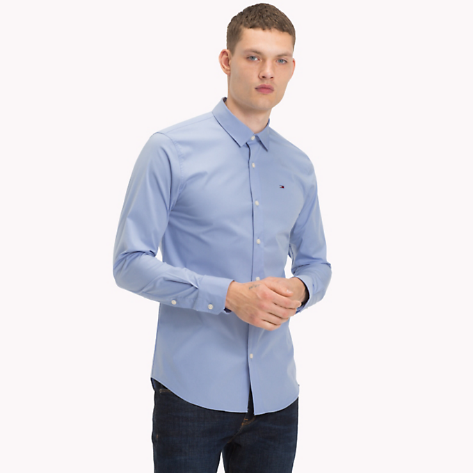 tommy jeans original stretch shirt