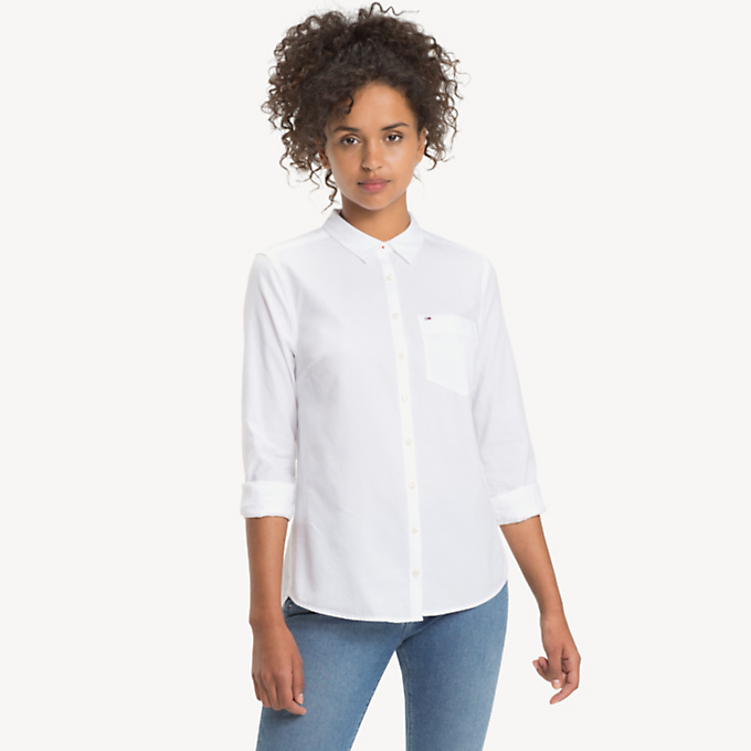 tommy hilfiger women's oxford shirt