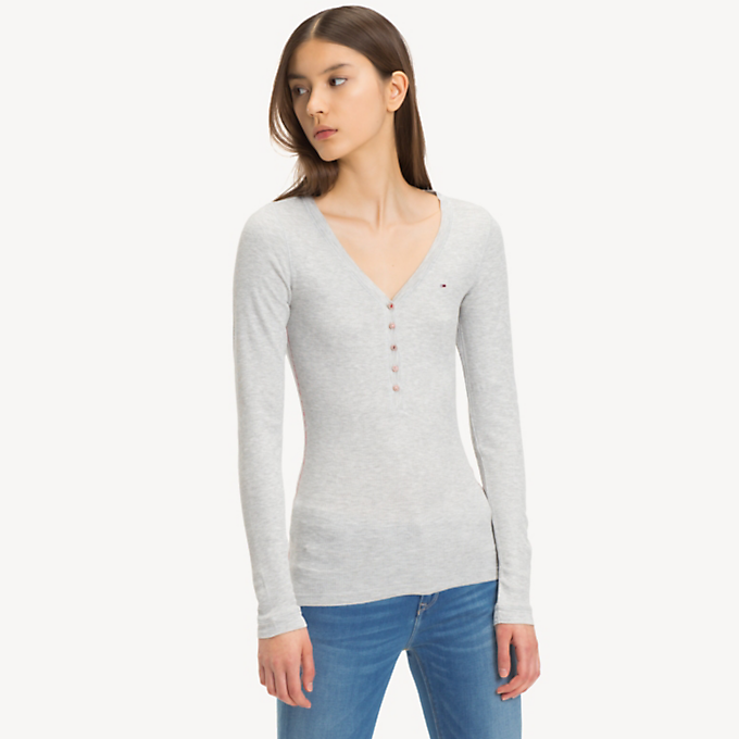 tommy hilfiger henley top