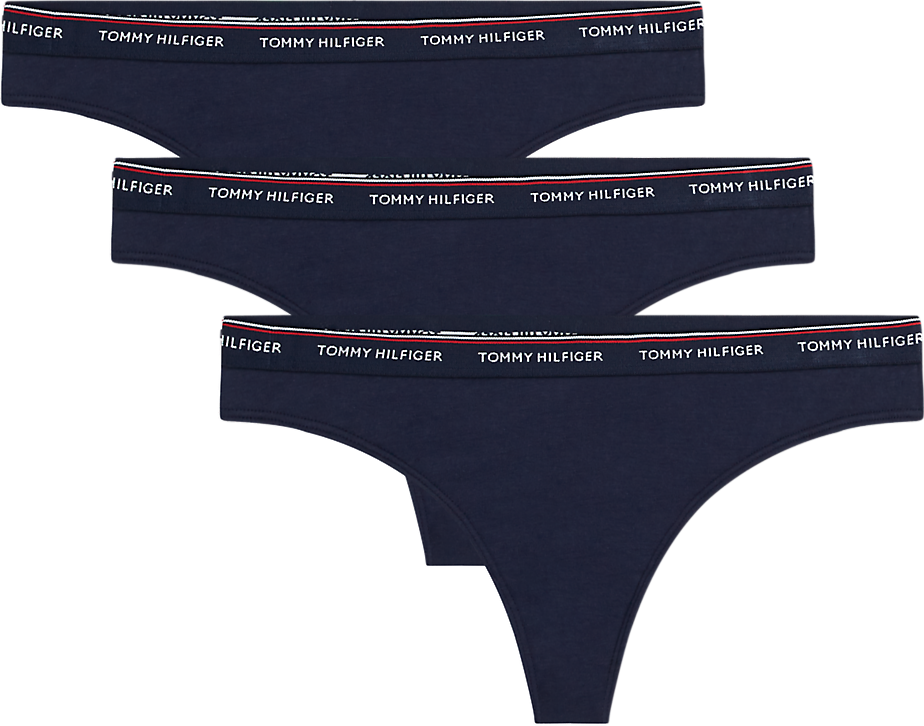 WOMEN TOMMY HILFIGER - 3 PACK THONG 