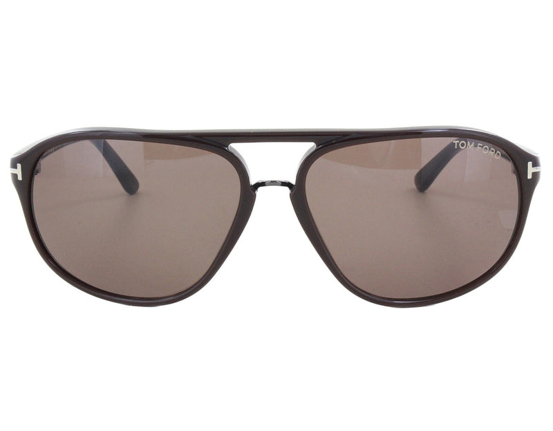 Tom Ford Jacob TF 447 49J Brown / Roviex Sunglasses – Noor's 1975