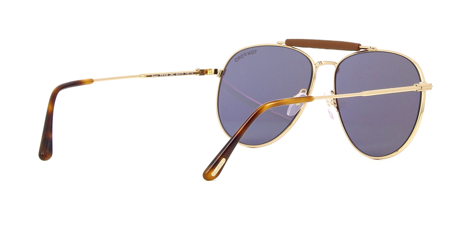 Tom Ford Aviator Sunglasses Tf536 Sean 28c Gold/blonde Havana 60mm Ft0 –  Noor's 1975