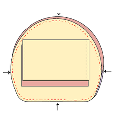 Complete the end panel construction