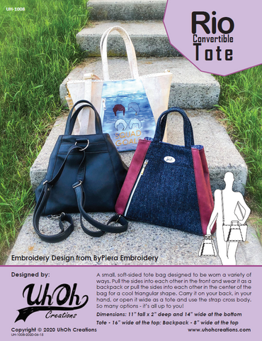 Louie Waist Pack Pattern - PDF Download – UhOh Creations