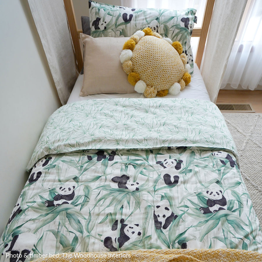 panda quilt cover adairs