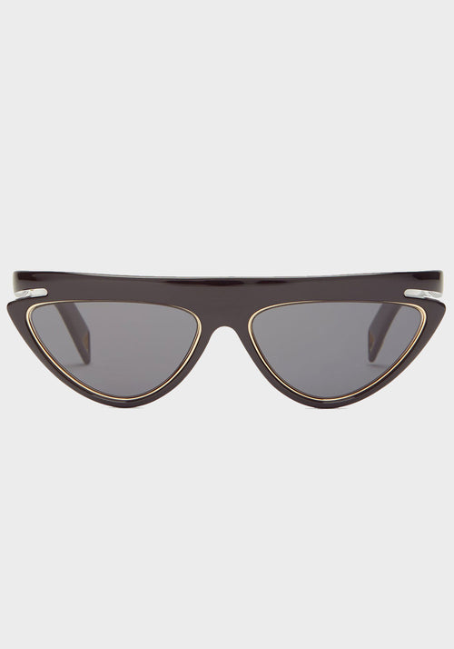 fendi cat eye sunglasses black