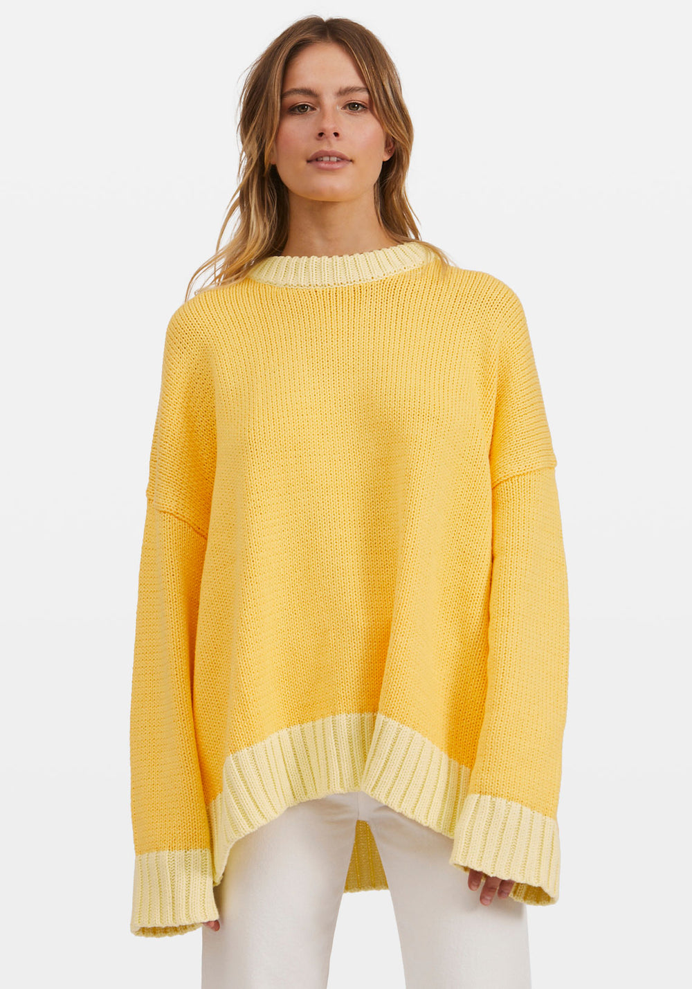 Chambord Knit Yellow Blanca Tuchuzy