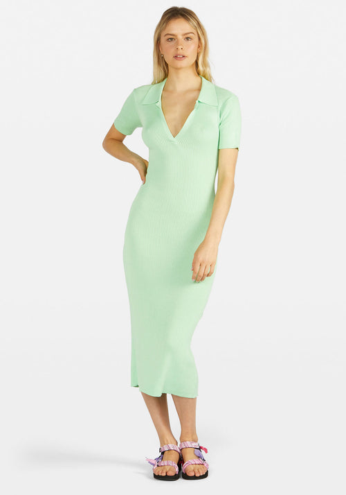 midi polo dress