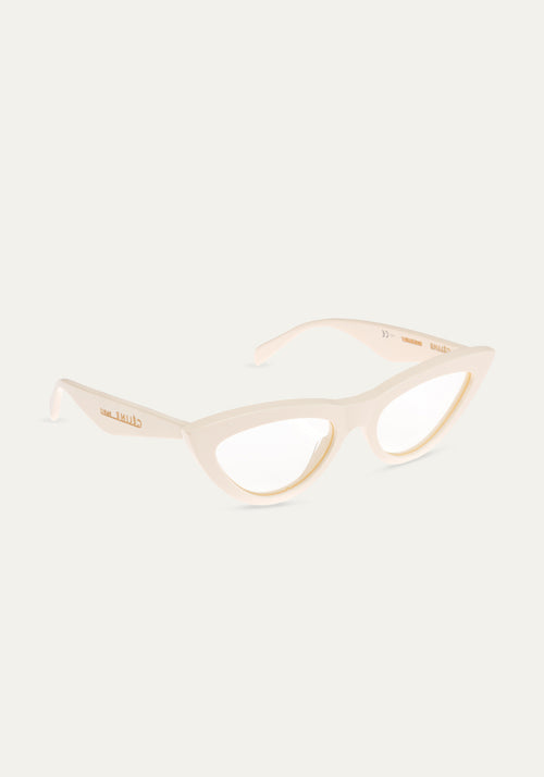 celine cream cat eye sunglasses