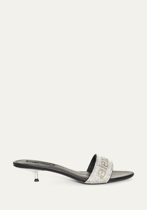 alexander wang logo heels