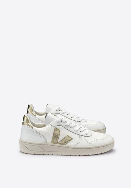 V-10 Sneakers B-Mesh White/Gold | Veja 