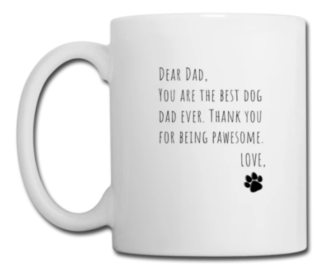 dog dad mugs