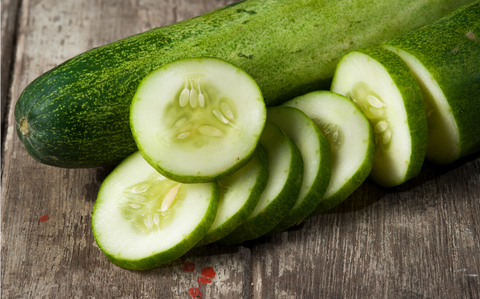 Cucumber dog treat photo