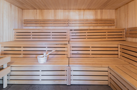 indoor sauna