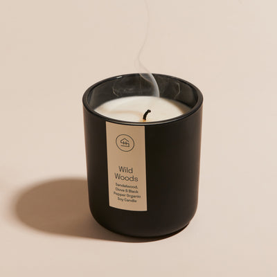 CLOUD NINE- Handmade Concrete Candle – Sunset Glow Essentials