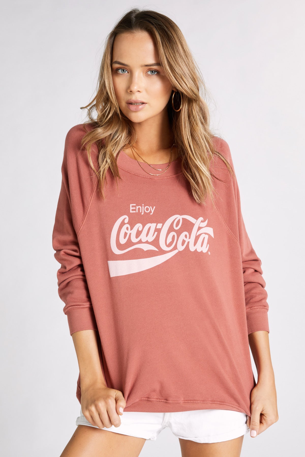 pink coke sweatshirt