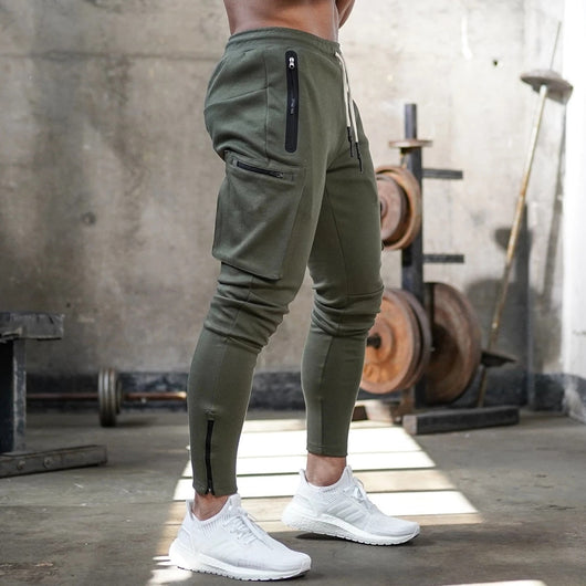 Vertvie Gym Men Pants Multi Pocket Harem Joggers Pants 2018 Male Trousers  Pencil Pant Solid Multi Pocket Running Pant Sweatpant From 14,13 €