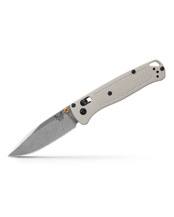 Benchmade Bugout 535-12 3.235" Stonewashed CPM-S30V Tan Grivory Handles