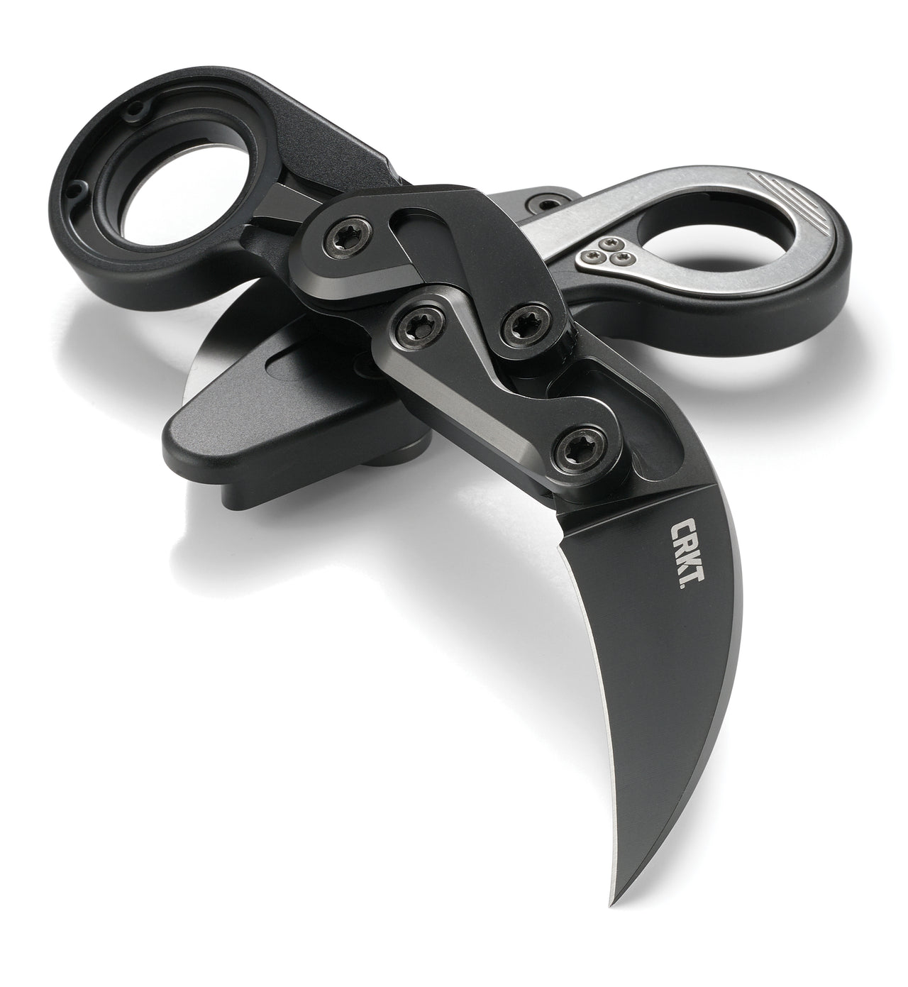 Crkt 4040 Provoke Morphing Karambit Folding Knife 24in Black Going Gear