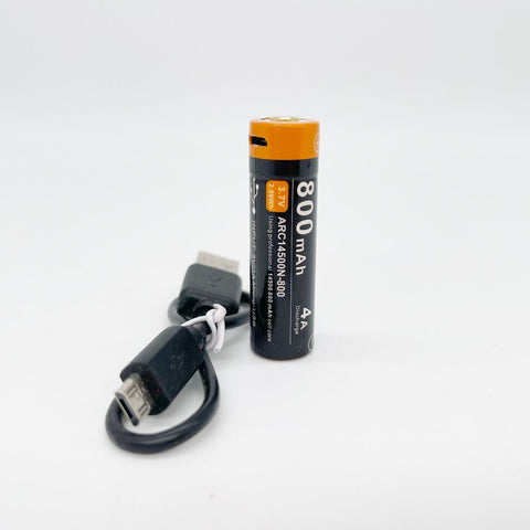 ARMYTEK CR123A BATTERY 1600MAH. NON-RECHARGEABLE. - A FULL METAL