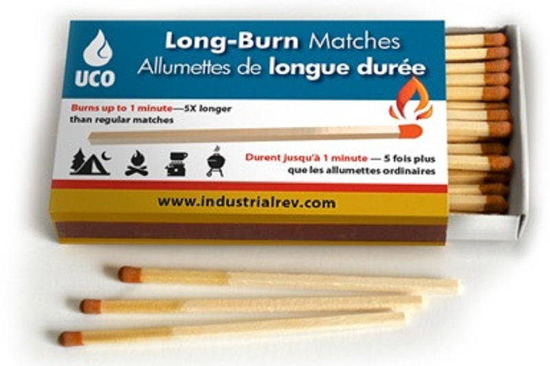 Uco Long Burn Matches 50 Piece Going Gear