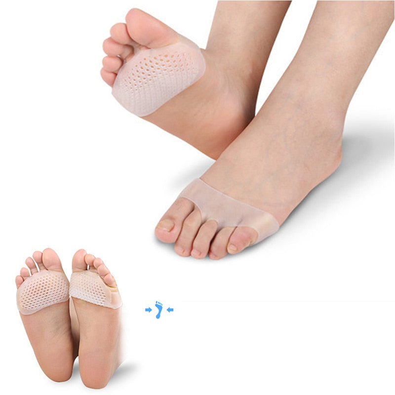 silicone padded forefoot insoles