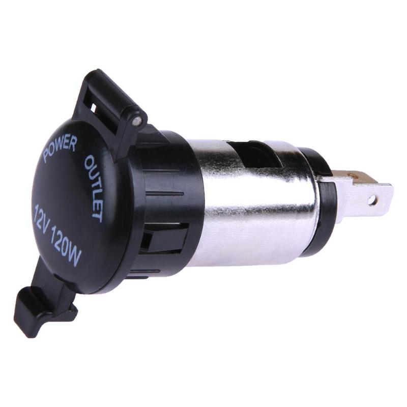 12V Waterproof Car Auto Motorcycle Cigarette Lighter Power Plug Socket