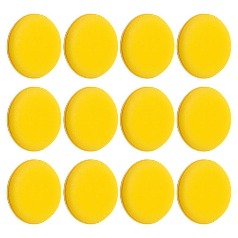 12pcs/set Auto Car Washing Cleaning Sponge Vehicle Automobile Polishing Waxing Cleaning Scrubber Car Styling Cleaning Sponges
