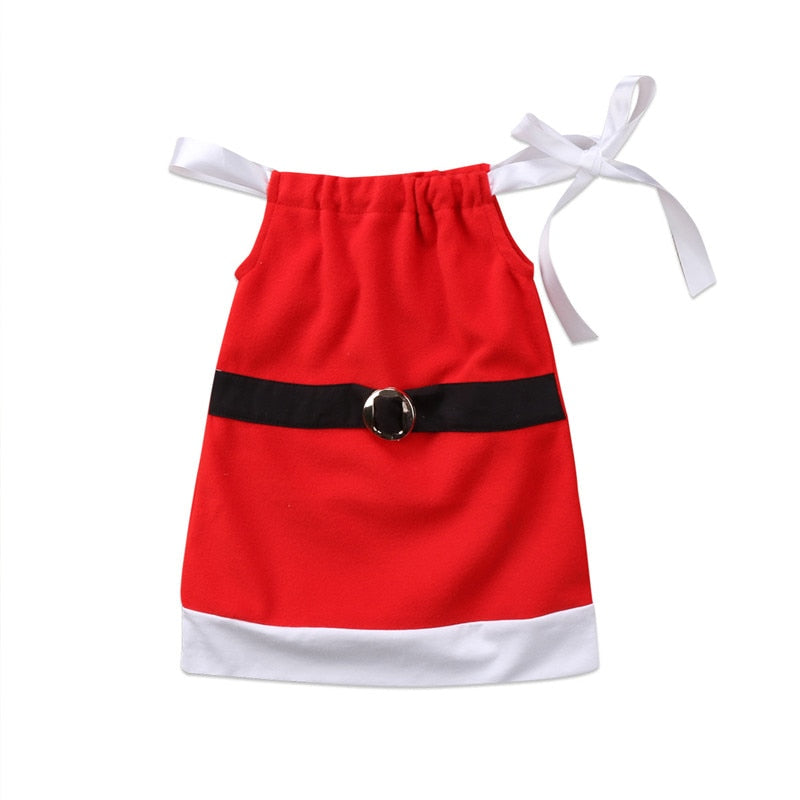 santa claus dress for girl baby